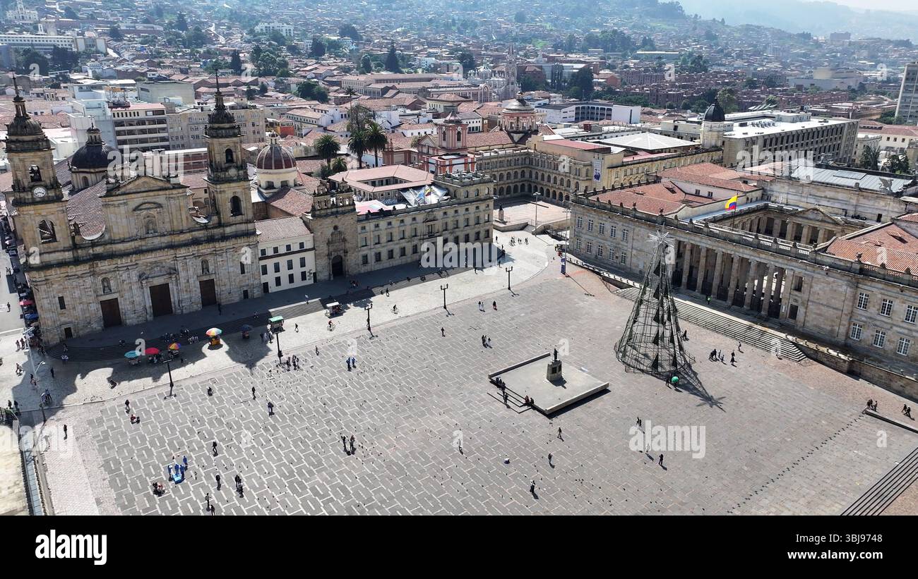 Bogota Skyline in Cundinamarca Colombia. Travel Destination. Tourism ...