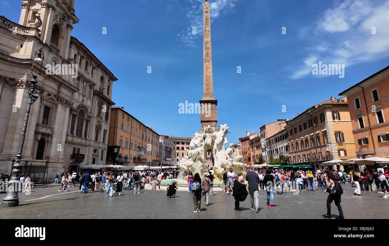 Rome Skyline at Lazio State in Italy. Beautiful Skyline. Europe Travel ...