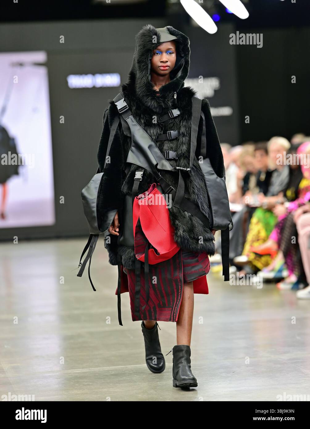 London, UK. 14th June, 2025. De Montfort University's graduate students will be showcasing their work at the Graduate Fashion Week 2025 in London, UK. (Photo by ������/See Li/Picture Capital) Credit: See Li/Picture Capital/17�Թ����� Live News Stock Photo