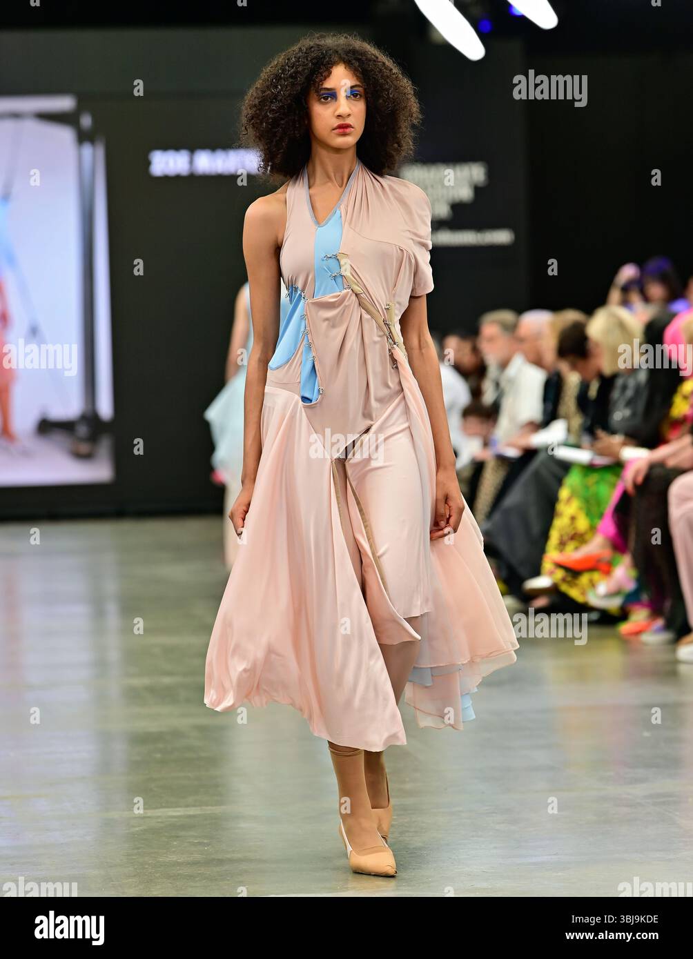 London, UK. 14th June, 2025. De Montfort University's graduate students will be showcasing their work at the Graduate Fashion Week 2025 in London, UK. (Photo by ������/See Li/Picture Capital) Credit: See Li/Picture Capital/17�Թ����� Live News Stock Photo
