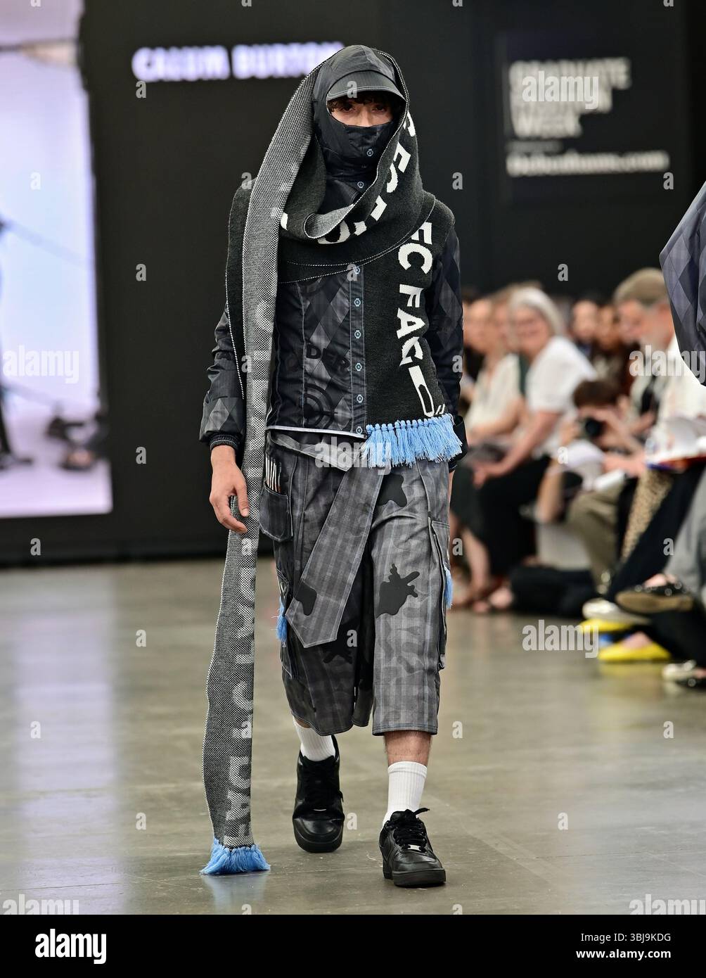 London, UK. 14th June, 2025. De Montfort University's graduate students will be showcasing their work at the Graduate Fashion Week 2025 in London, UK. (Photo by ������/See Li/Picture Capital) Credit: See Li/Picture Capital/17�Թ����� Live News Stock Photo