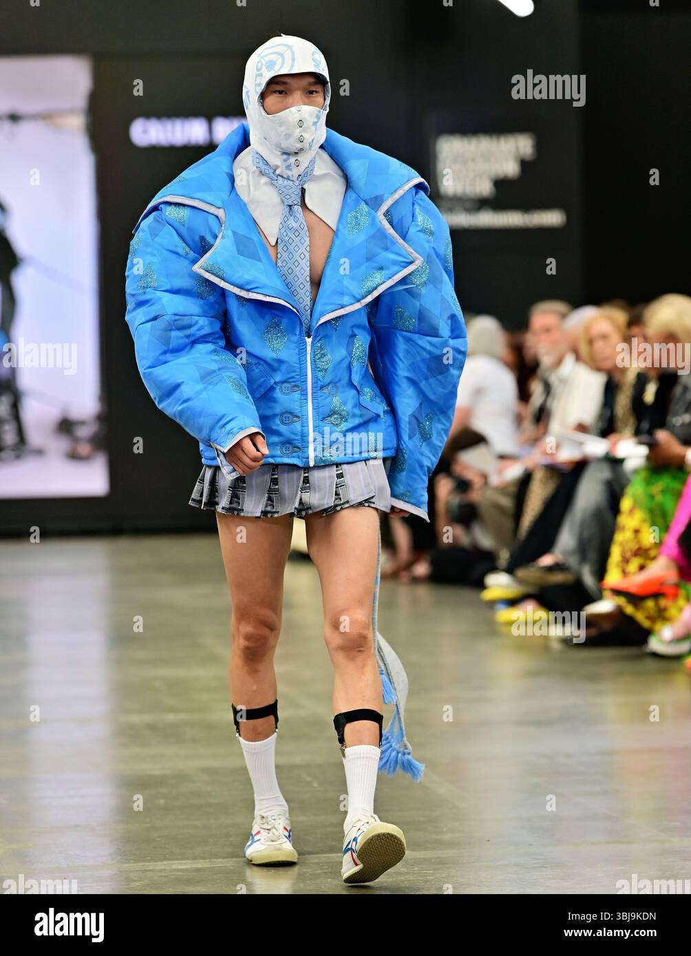 London, UK. 14th June, 2025. De Montfort University's graduate students will be showcasing their work at the Graduate Fashion Week 2025 in London, UK. (Photo by ������/See Li/Picture Capital) Credit: See Li/Picture Capital/17�Թ����� Live News Stock Photo
