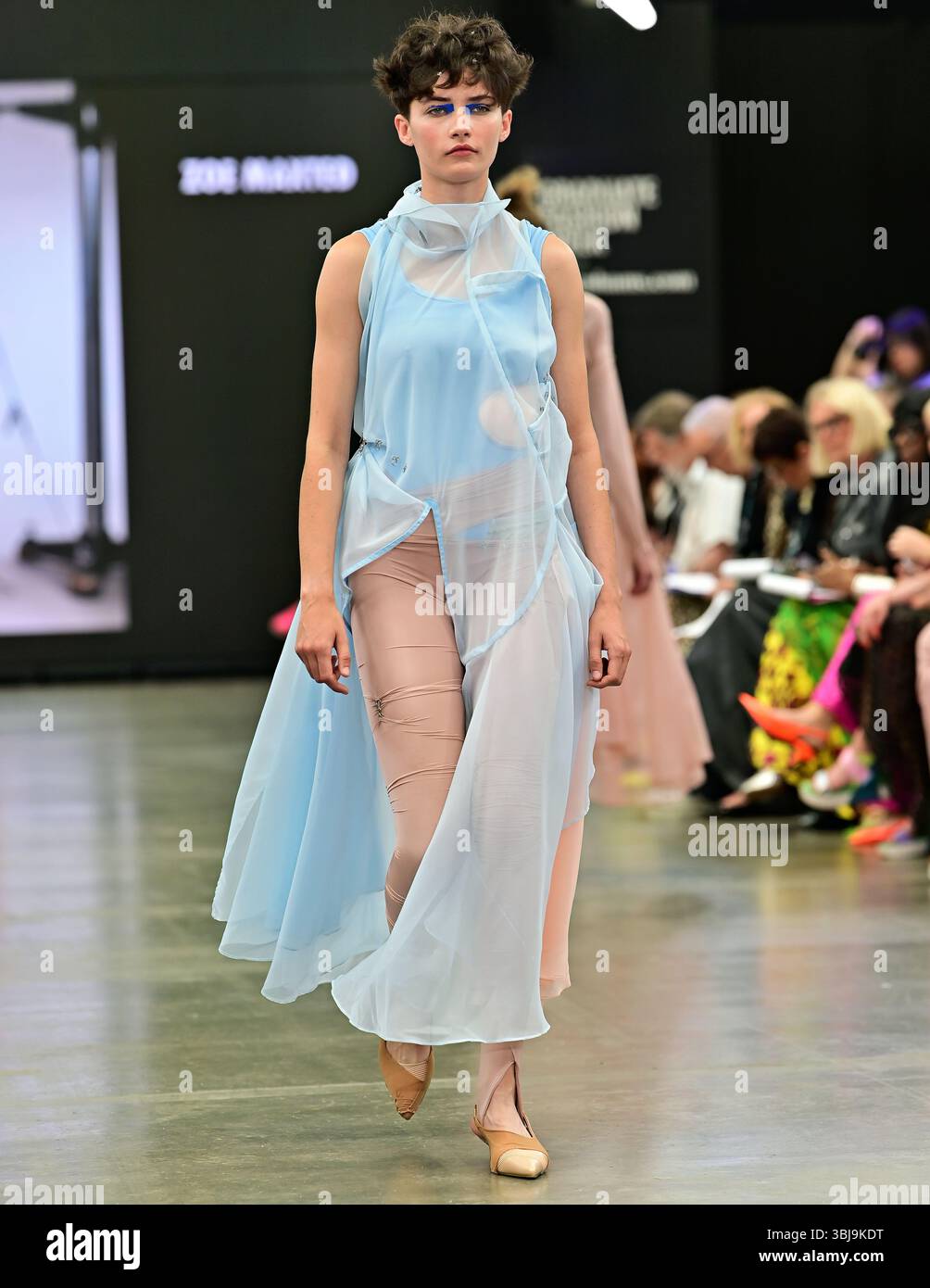 London, UK. 14th June, 2025. De Montfort University's graduate students will be showcasing their work at the Graduate Fashion Week 2025 in London, UK. (Photo by ������/See Li/Picture Capital) Credit: See Li/Picture Capital/17�Թ����� Live News Stock Photo