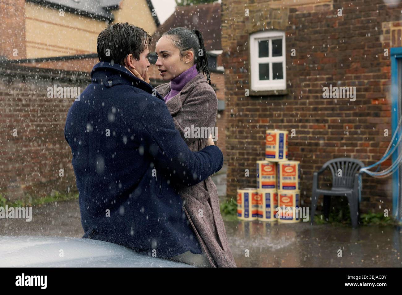My Oxford Year  Sofia Carson & Corey Mylchreest Stock Photo