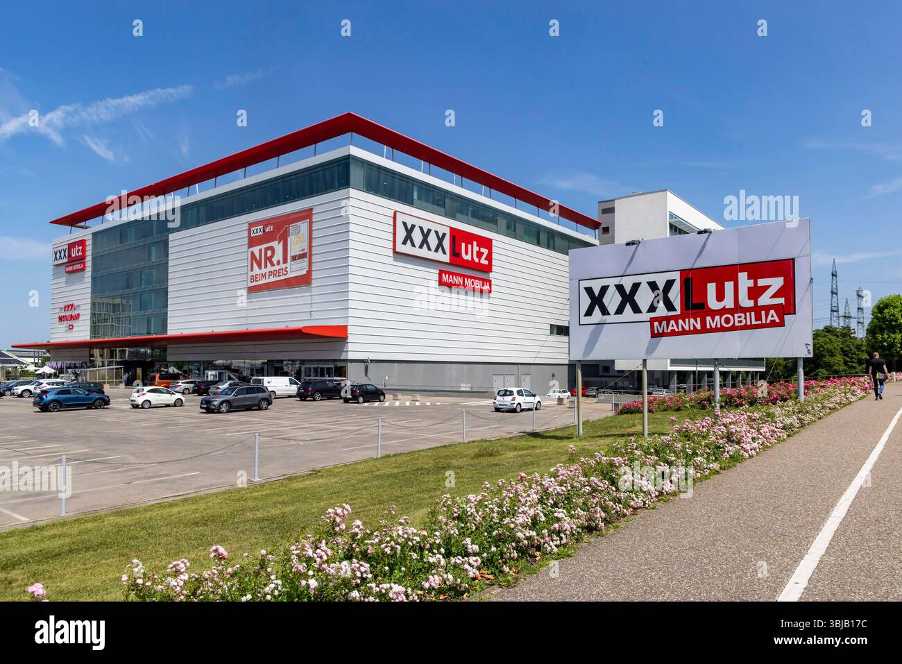 Germany furniture store xxxlutz mann hi-res stock photography and images