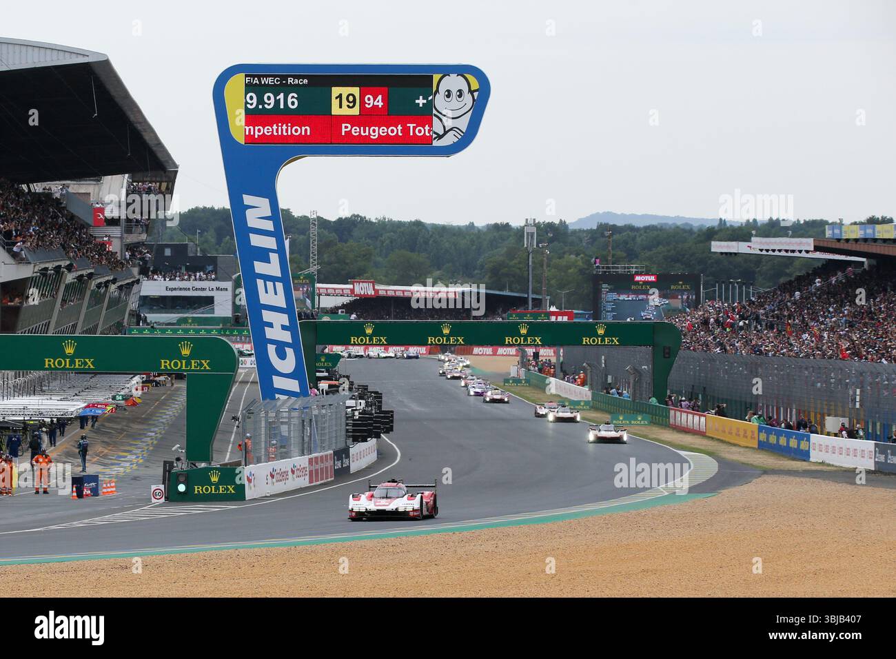 Le Mans, France. 14 Jun, 2025. Porsche Penske Motorsport (5) Julien Andlauer (FRA) Michael Christensen (DEN) Mathieu Jaminet (FRA), during the 24h of Le Mans 2025, Le Mans, France. Credit: Gabriele Lanzo / Alessio Morgese / Alamy live news Stock Photo
