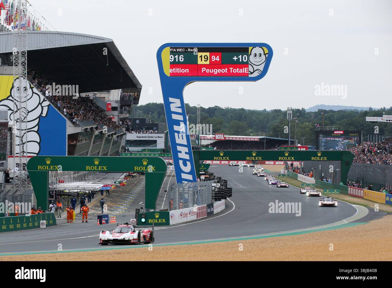 Le Mans, France. 14 Jun, 2025. Porsche Penske Motorsport (5) Julien Andlauer (FRA) Michael Christensen (DEN) Mathieu Jaminet (FRA), during the 24h of Le Mans 2025, Le Mans, France. Credit: Gabriele Lanzo / Alessio Morgese / Alamy live news Stock Photo
