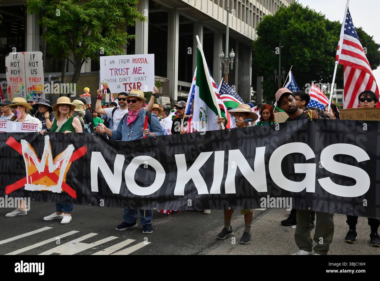 Single Protest Thousands of protesters gather at City Hall to protest the policies of ...