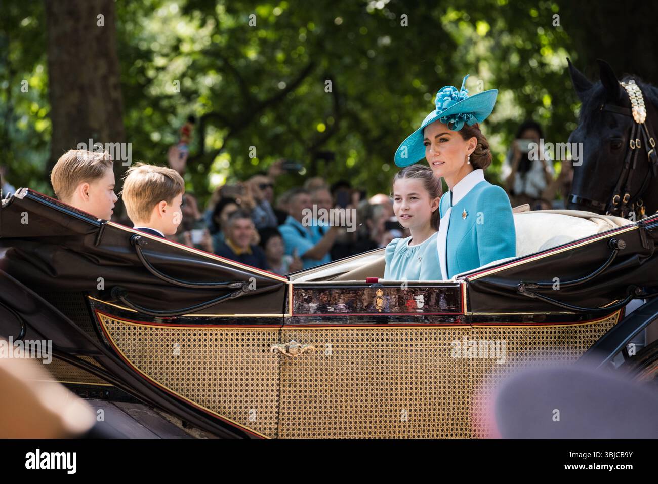 Catherine The Princess of Wales, Prince George, Princess Charlotte and ...