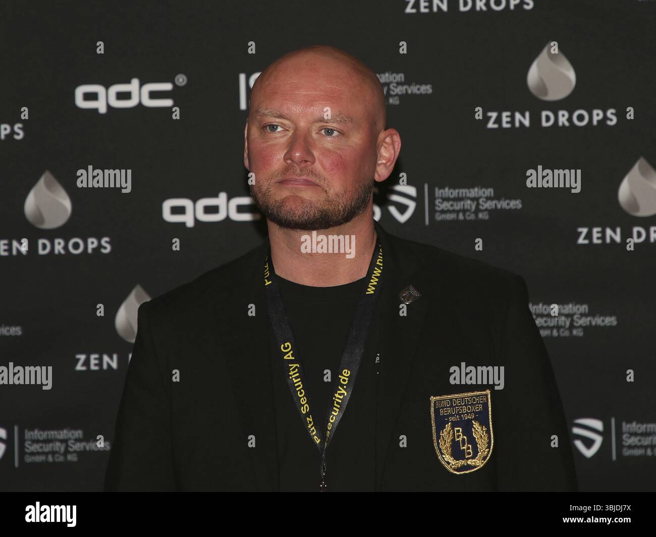 BDB Supervisor Christian Ritter at the official weigh-in at Florapark ...