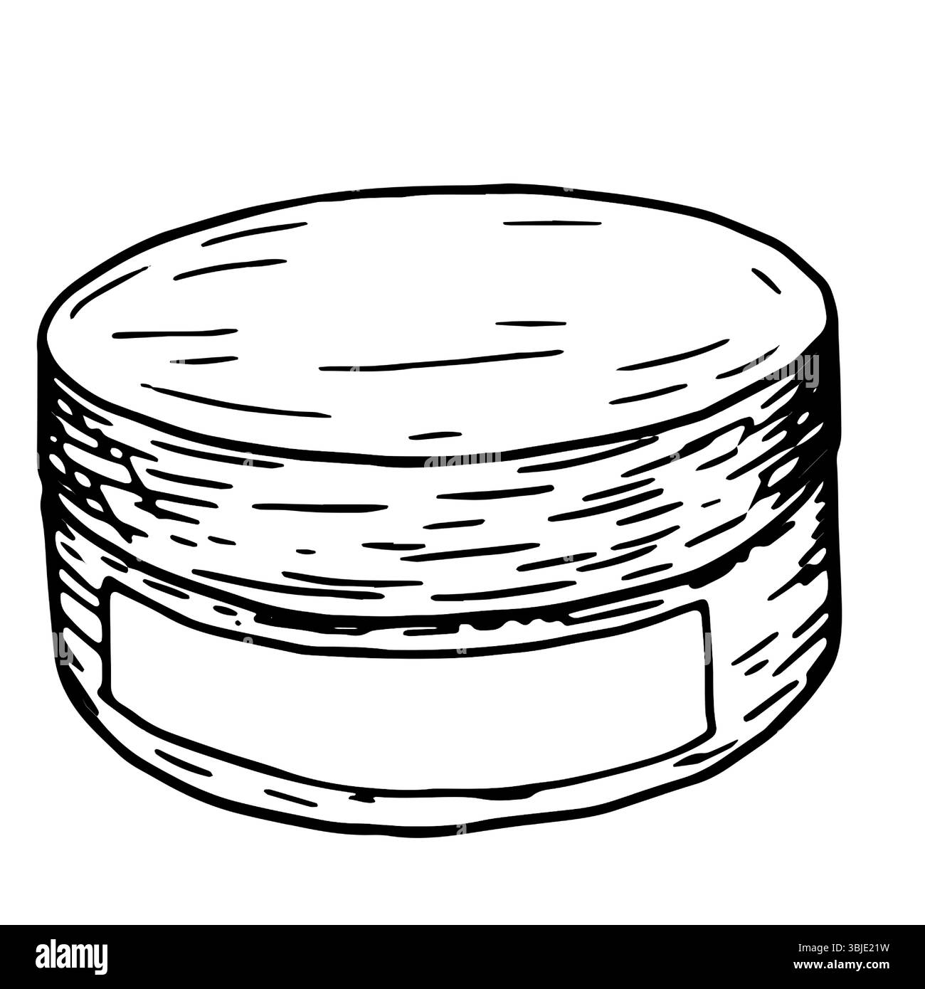 Jar with label on black background Stock Vector Images - Alamy