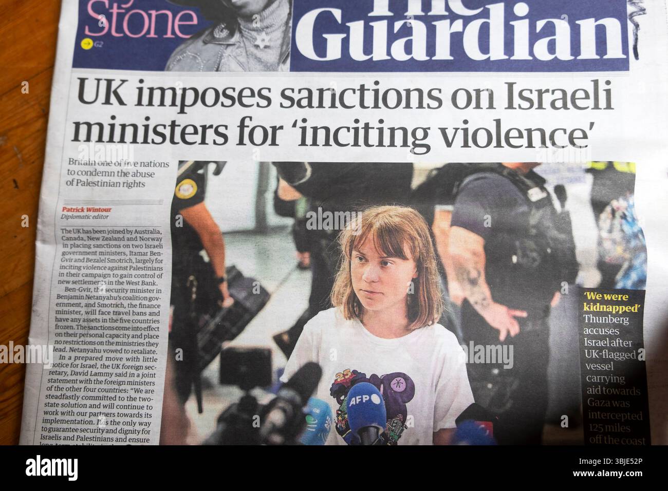 'UK imposes sanctions on Israeli ministers for inciting violence ...