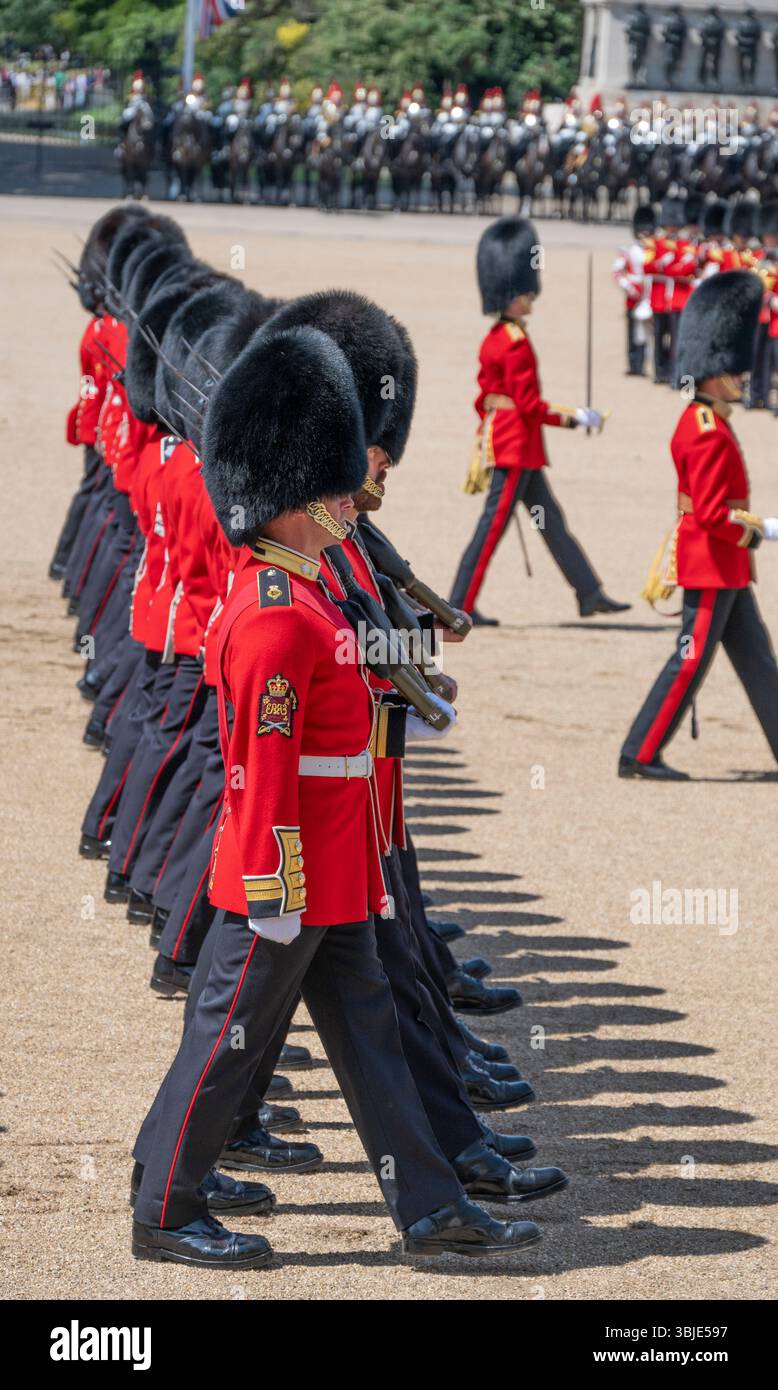 Horse Guards Parade, London, UK. 14th June, 2025. Trooping the Colour ...