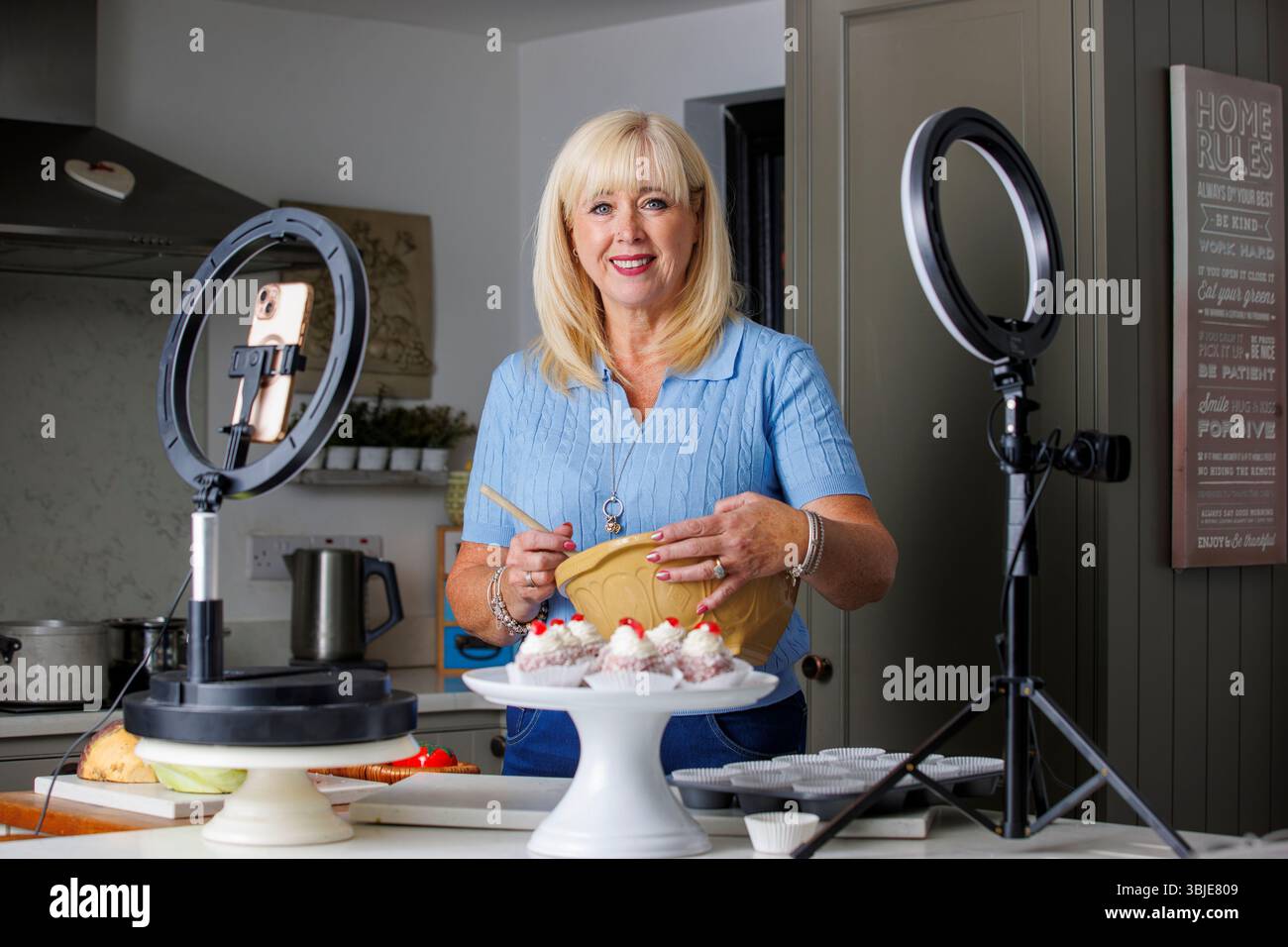 Cooking Alive Cheryl Smyth who has more than three million likes on TikTok for her ...