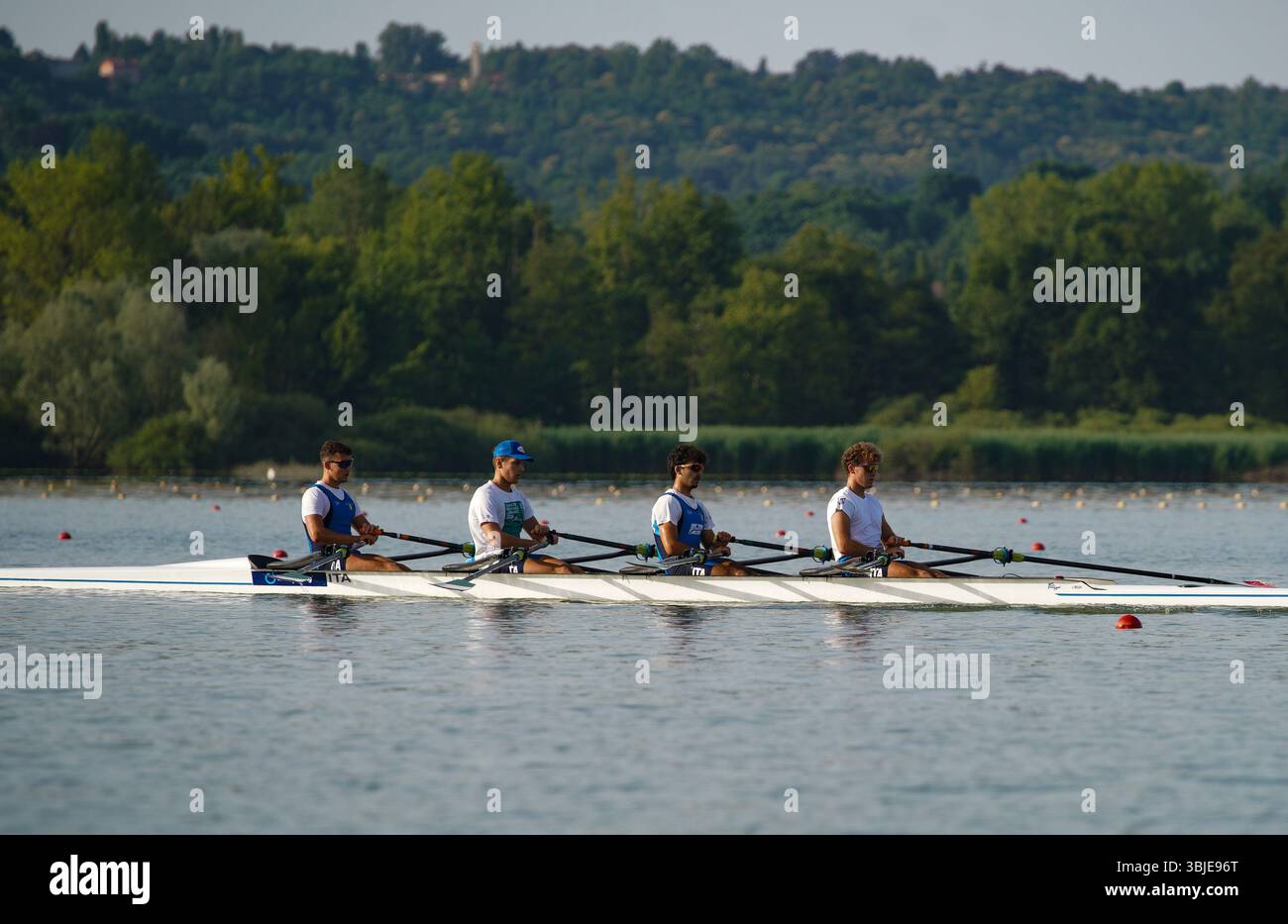 Varese, Italy. 15th June, 2025. Marco Vicino, Leonardo Pietra Caprina ...