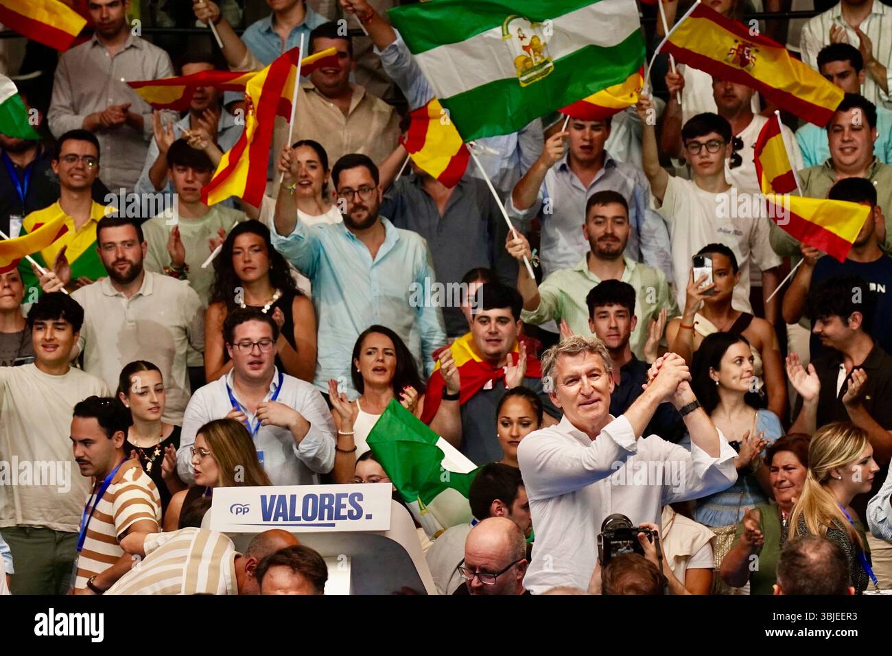 PP supporters Andalusia celebration Broader Implications for Spanish National Politics