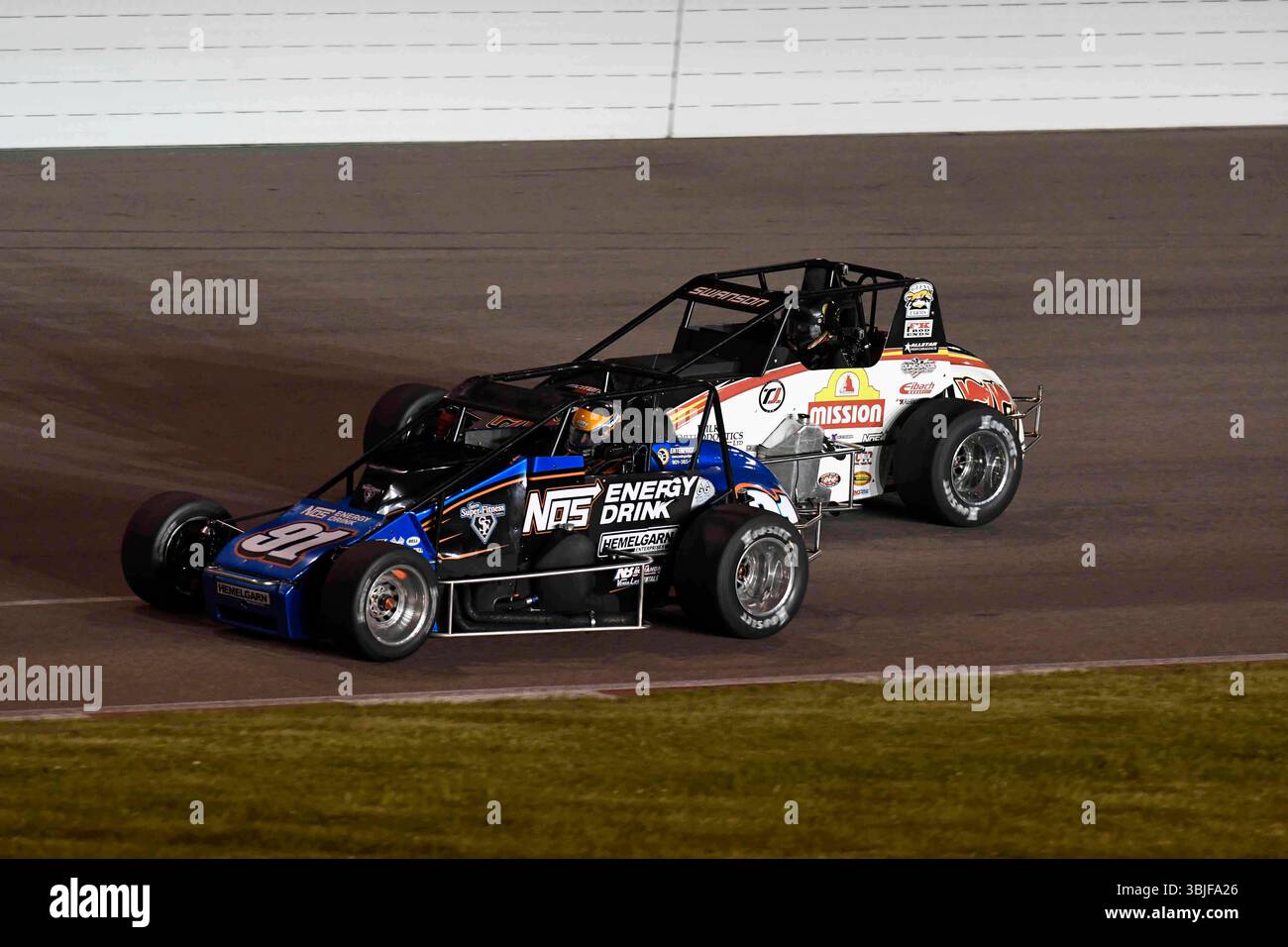 MADISON, IL - JUNE 14: Justin Grant (91) Hemelgarn Racing Ford, series ...