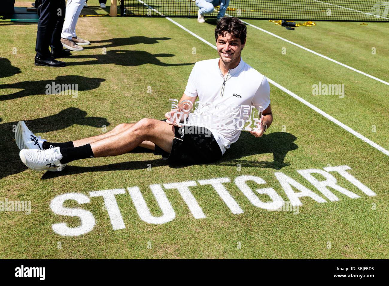Boss Open Stuttgart, Deutschland. 15th June, 2025. Sieger der BOSS OPEN 2025 ...