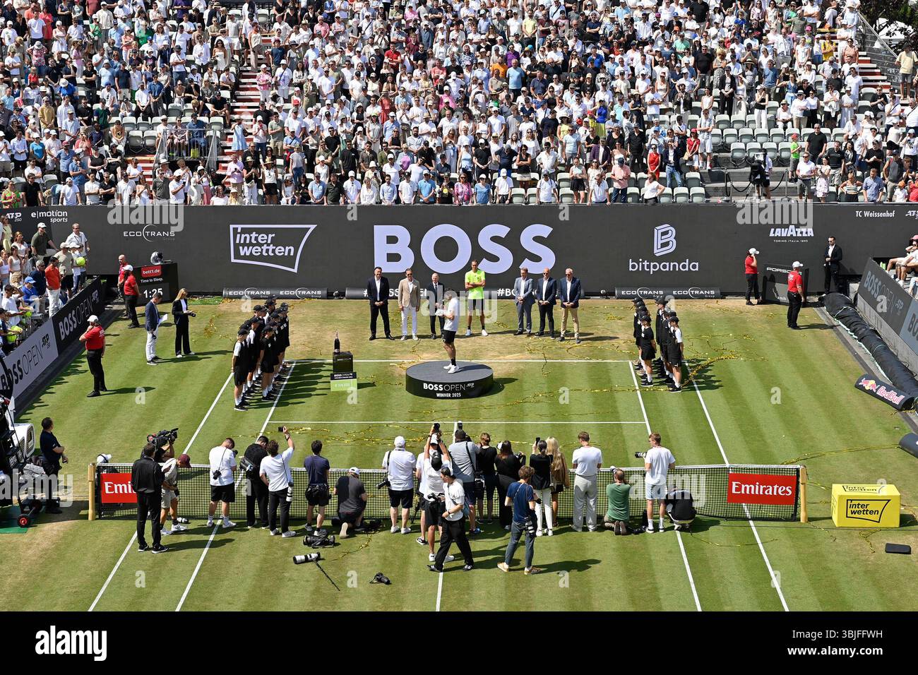 Boss Open Stuttgart, Germany. 15th June, 2025. Siegerehrung Ehrung Totale ...