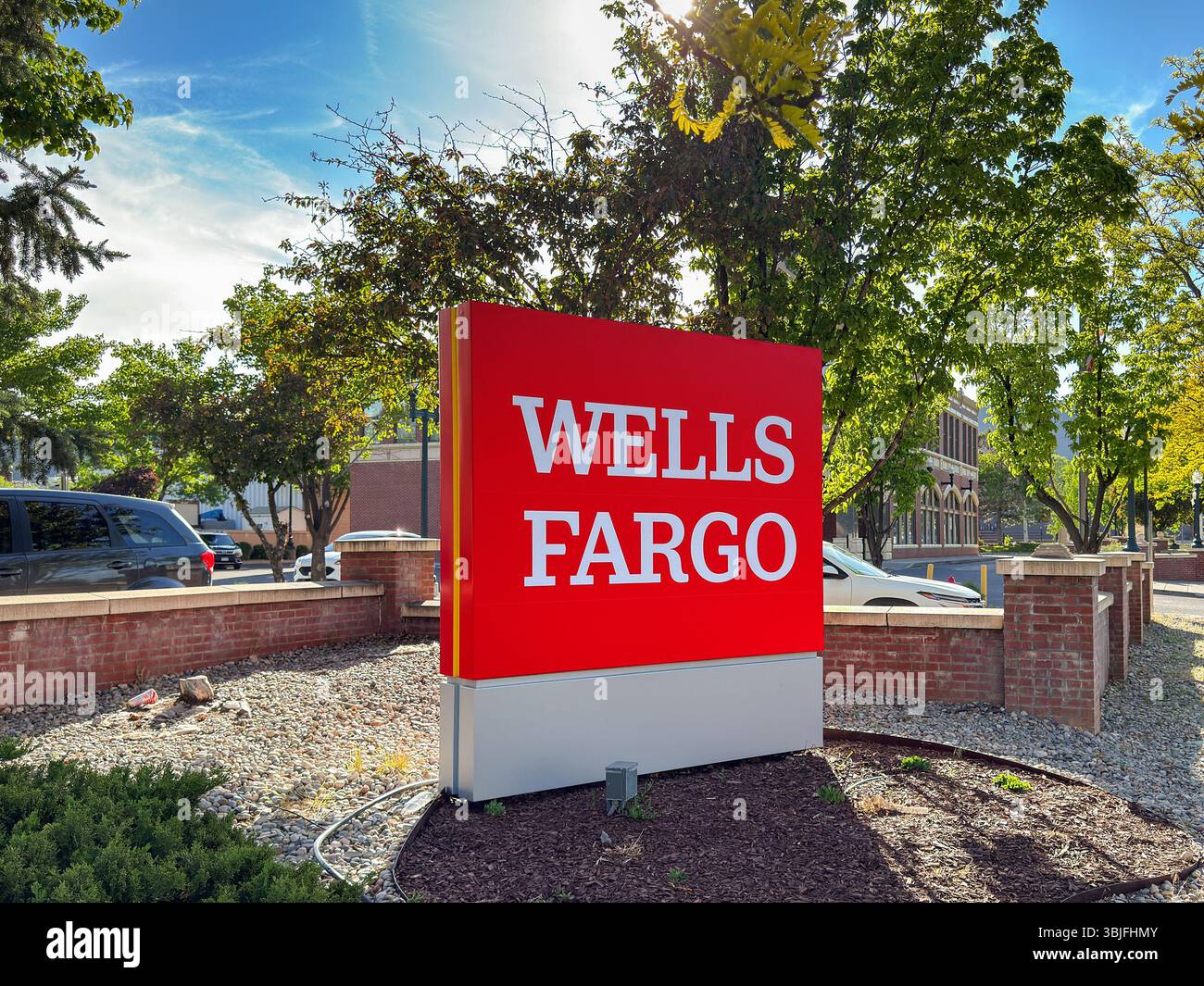 Durango, Colorado, USA - 23 May 2025: Sign outside the branch of the ...