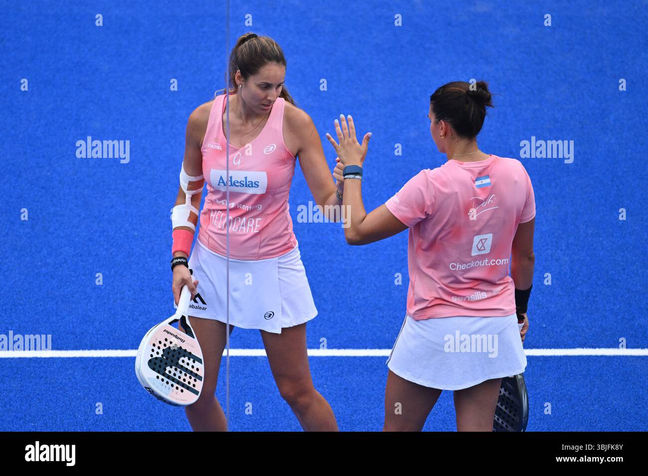 Rome Italy 15th June 2025 Gemma TRIAY PONS ESP And Delfina BREA 