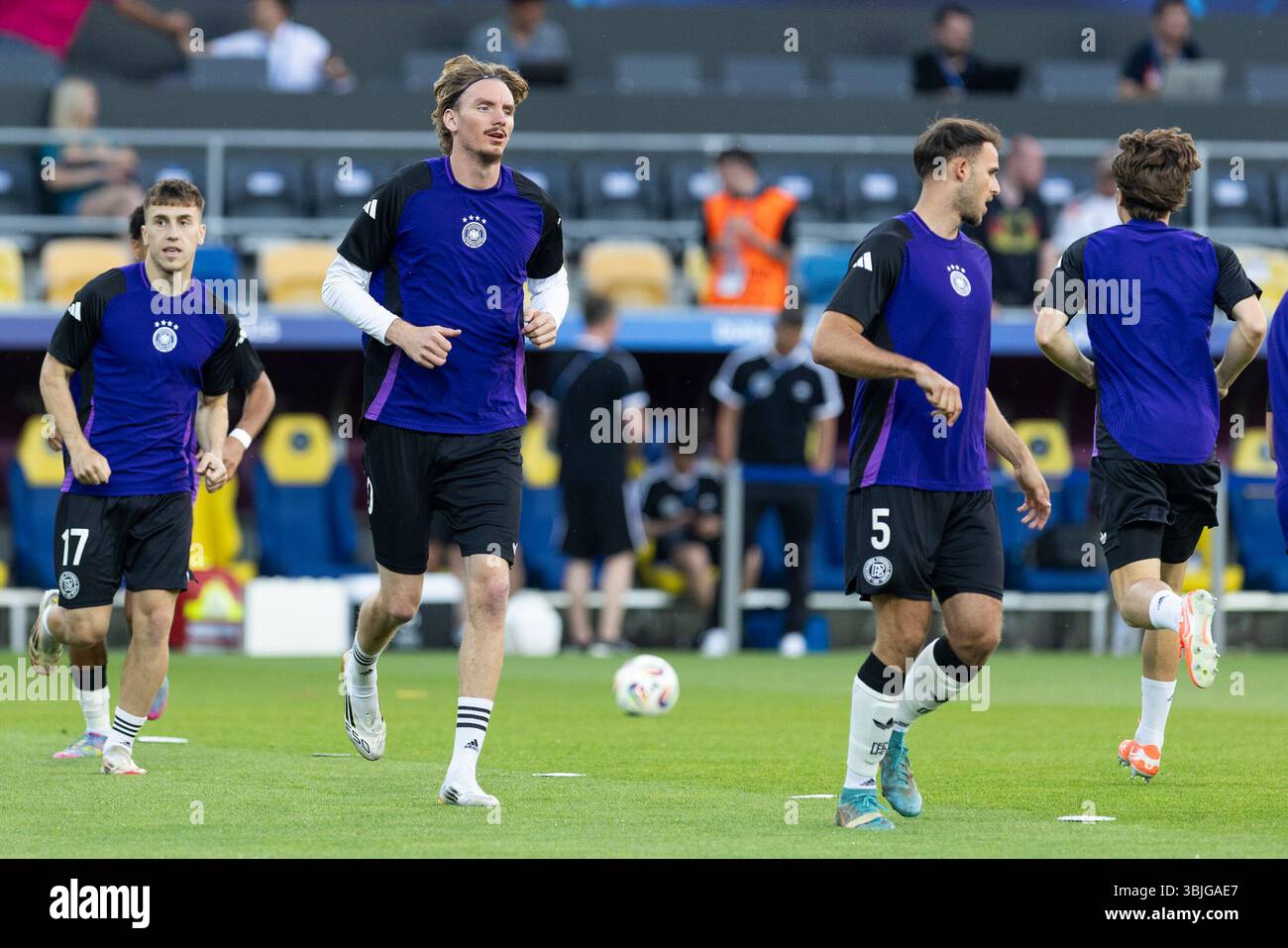Max Rosen Brajan Gruda (Deutschland, 17), Nick Woltemade (Deutschland, 10), Max ...