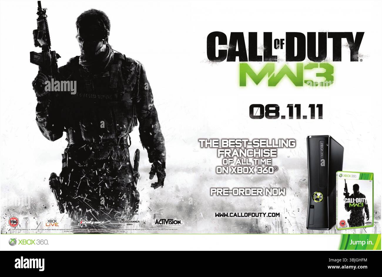 2010 Call of Duty: Modern Warfare 3 video game developed by Infinity ...
