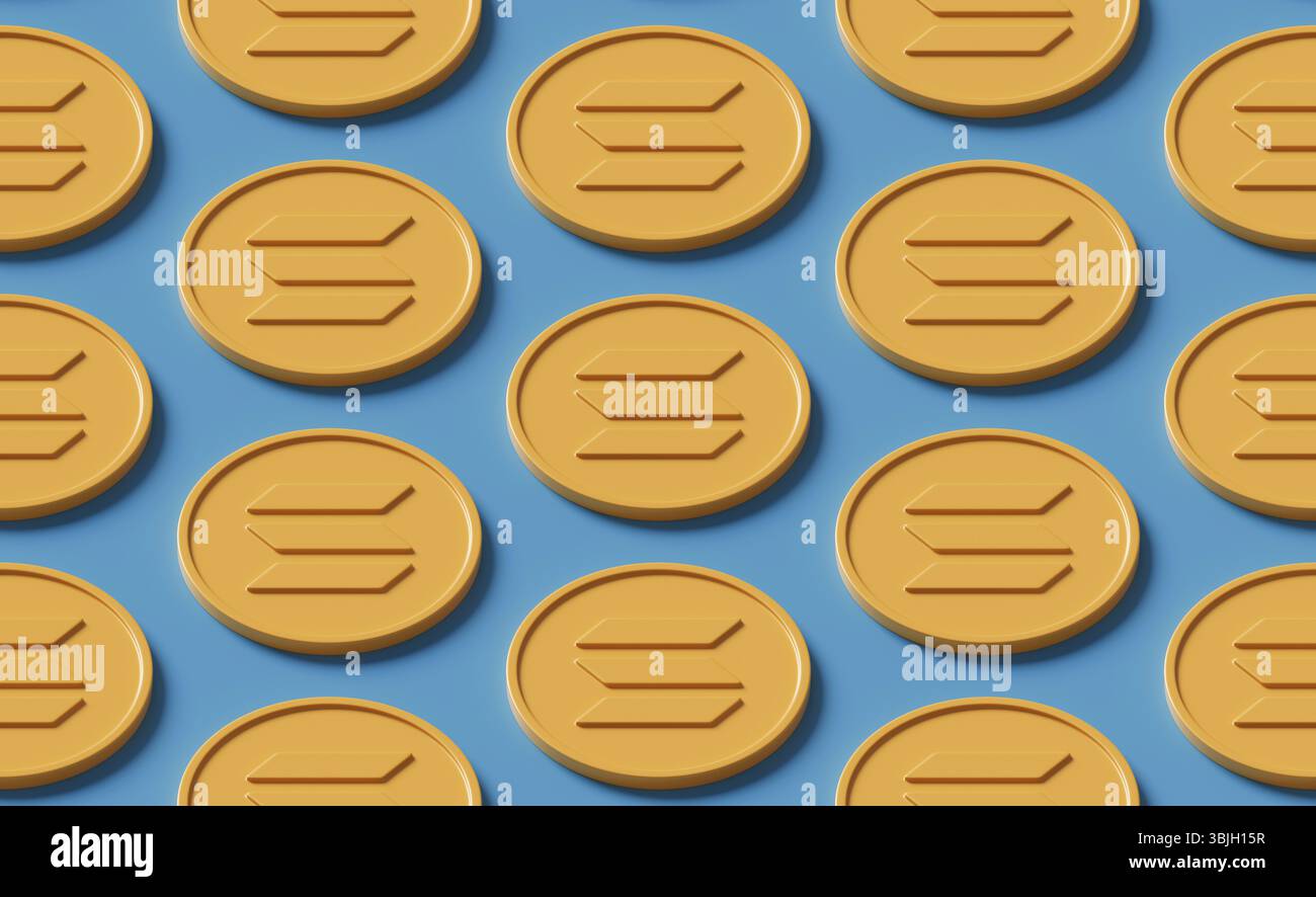 Solana coin hi-res stock photography and images - Alamy