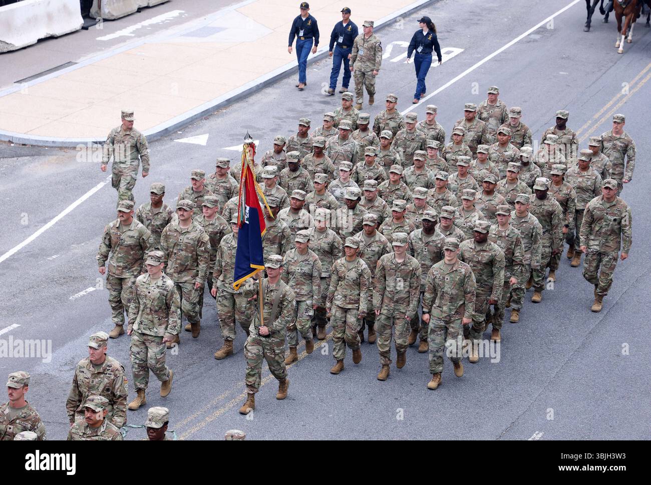 ArmyÕs 250th birthday celebration parade in Washington, USA, Washington ...