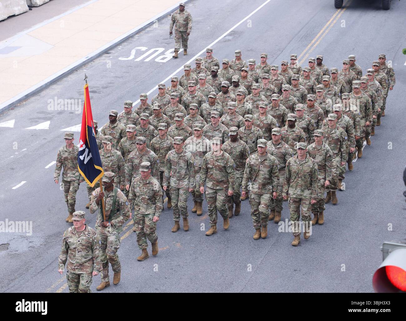 ArmyÕs 250th birthday celebration parade in Washington, USA, Washington ...