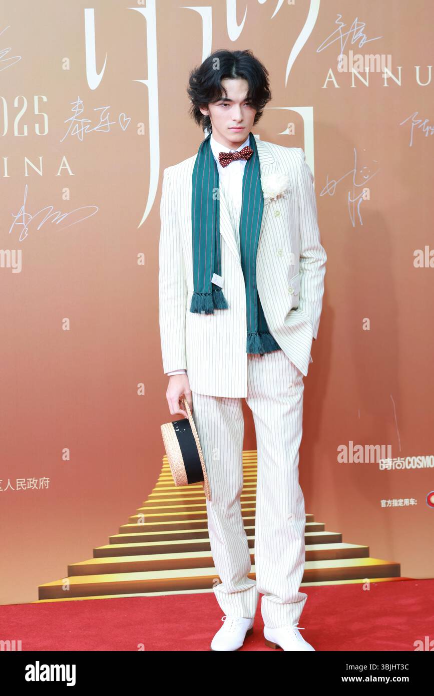 American actor Tyler attends an activity in Shanghai, China, 12 June ...