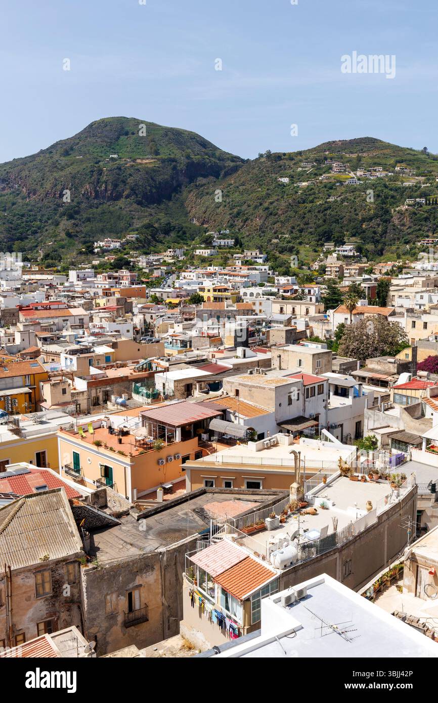 Lipari aerial view hi-res stock photography and images - Alamy