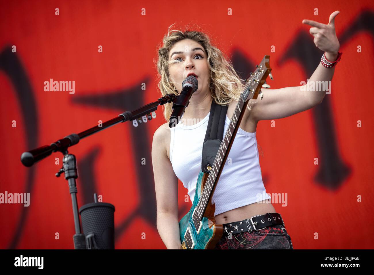 Solvesborg, Sweden. 05th, June 2025. The Mexican hard rock band The ...