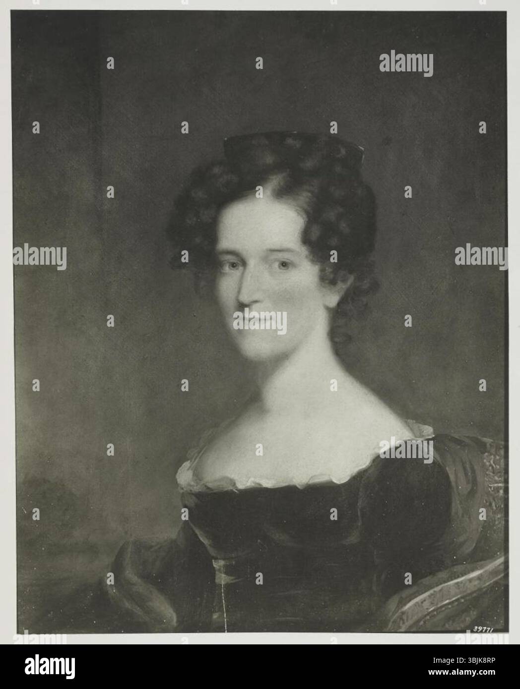 Chester Harding's 19th-century portrait painting depicts Elizabeth ...