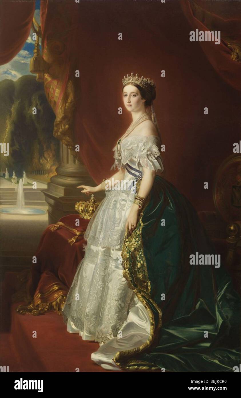 Empress eugnie dress hi-res stock photography and images - Alamy