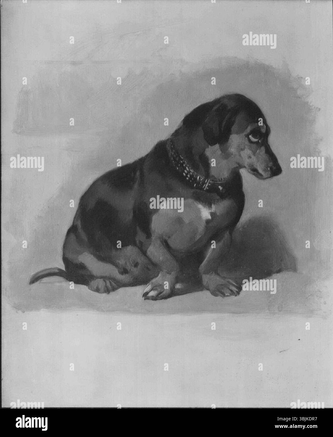 'Sewa' is an oil painting by Sir Edwin Landseer (1802-1873), known for ...