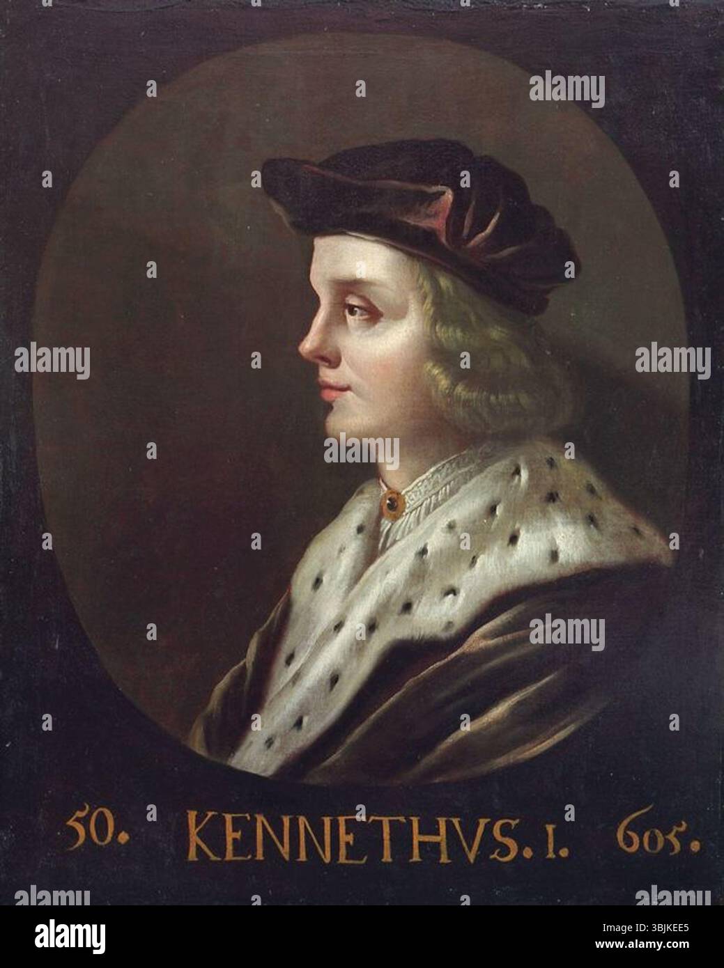 Jacob de Wet II’s 'Kenneth I, King of Scotland' (1684-1686) portrays ...