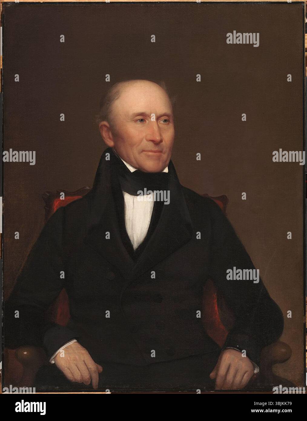 Chester Harding’s portrait of Israel Munson (1835–1844) is an oil ...