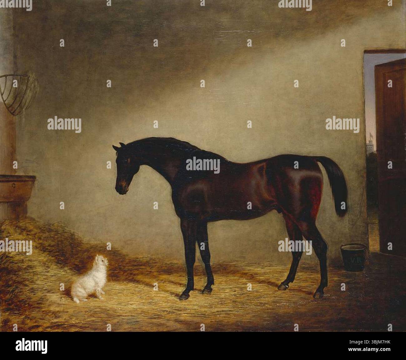 George Morley George Morley’s 1839 oil painting 'Tartar with Scotty' depicts a Tartar ...