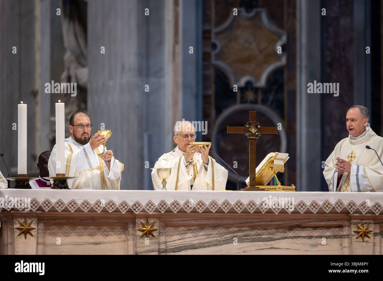 Vatican City - June 15, 2025: On the Solemnity of the Most Holy Trinity ...