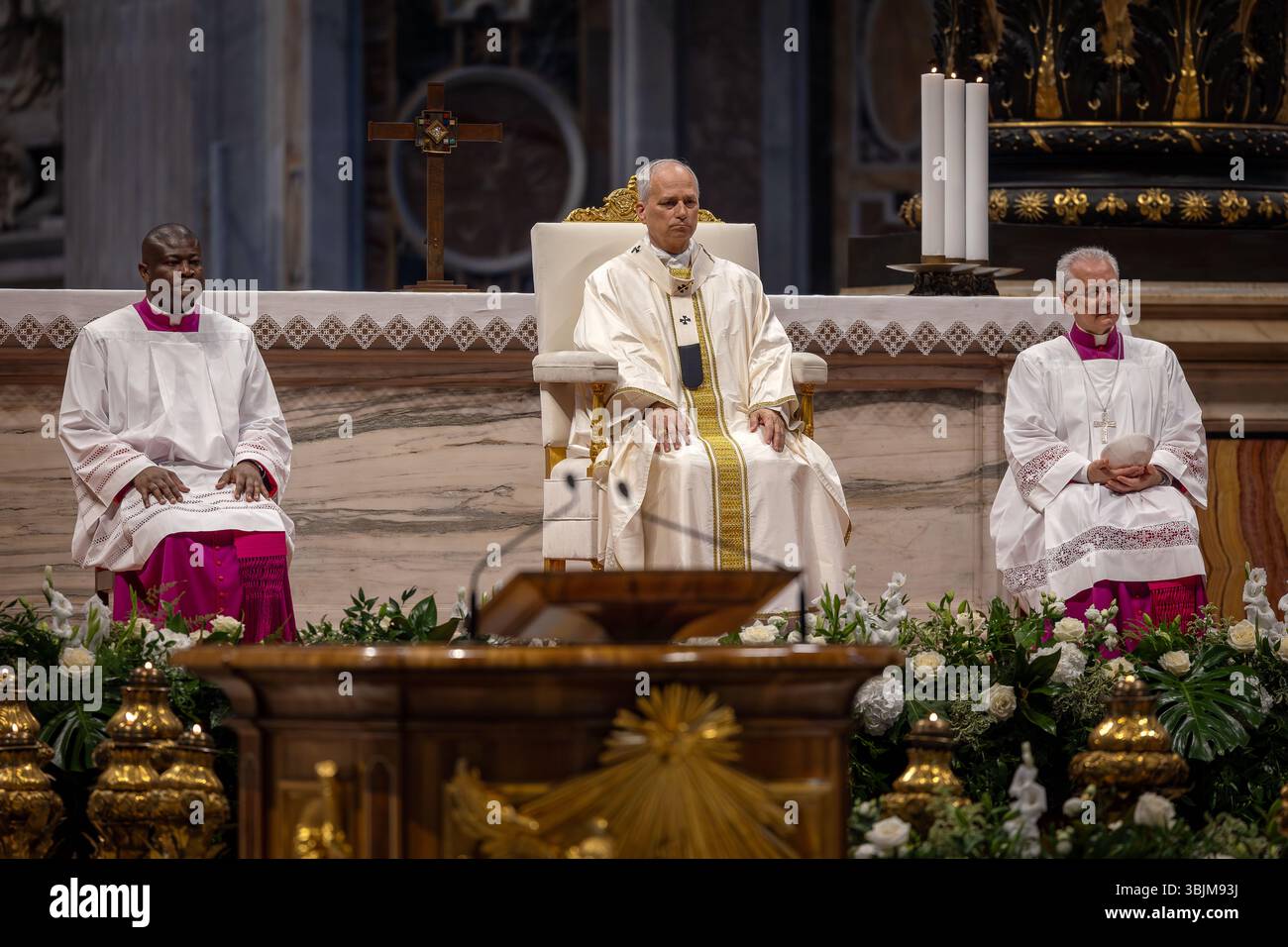 Vatican City - June 15, 2025: On the Solemnity of the Most Holy Trinity ...