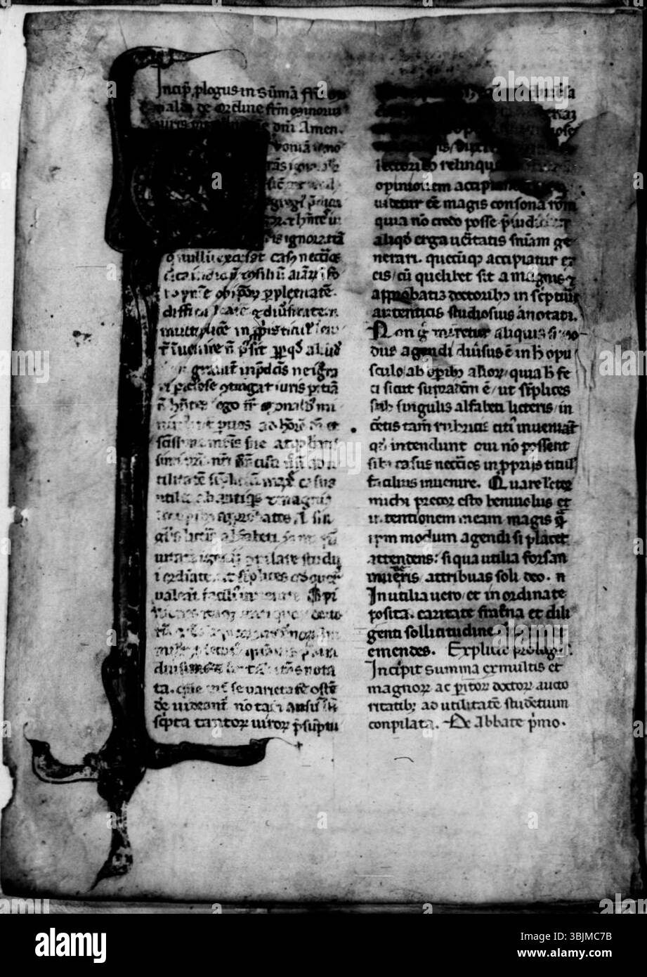 Summa Text 'Summa iuris canonici' by Giustiniano Politano is a 15th-century Latin ...
