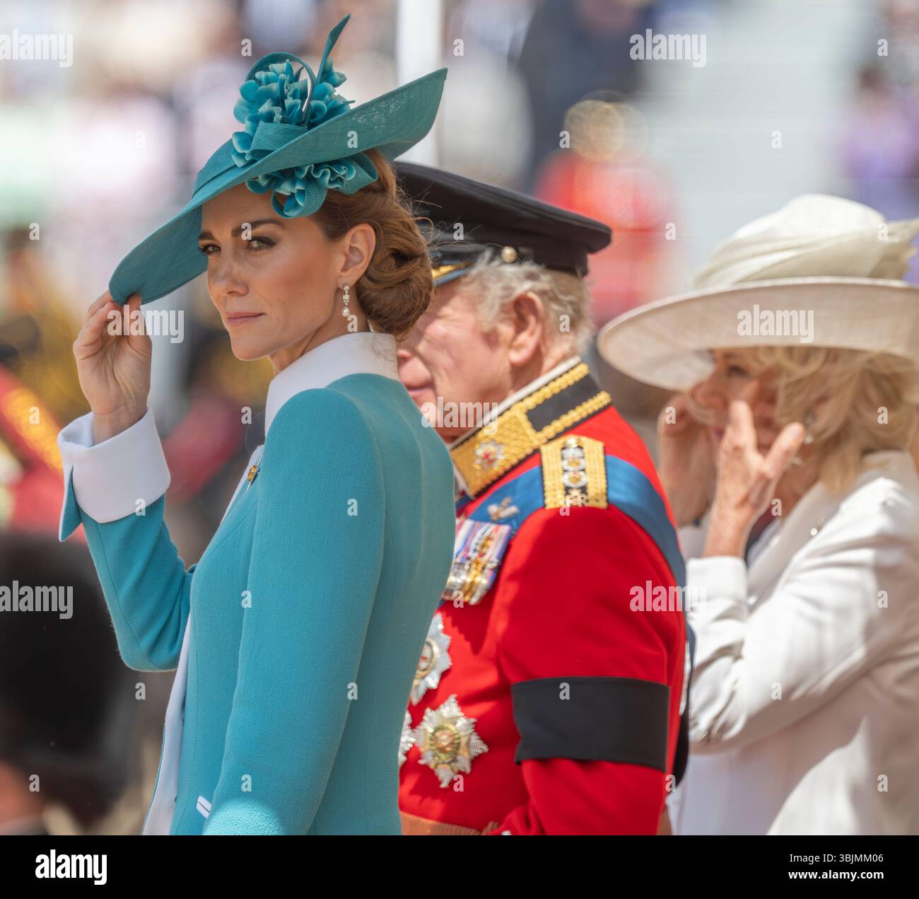 Horse Guards Parade, London, UK. 14th June, 2025. Trooping the Colour ...