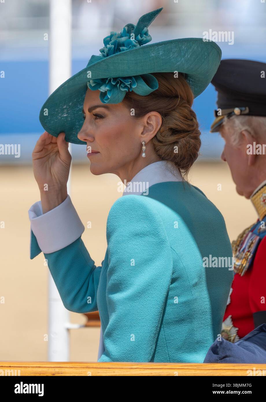 Horse Guards Parade, London, UK. 14th June, 2025. Trooping the Colour ...