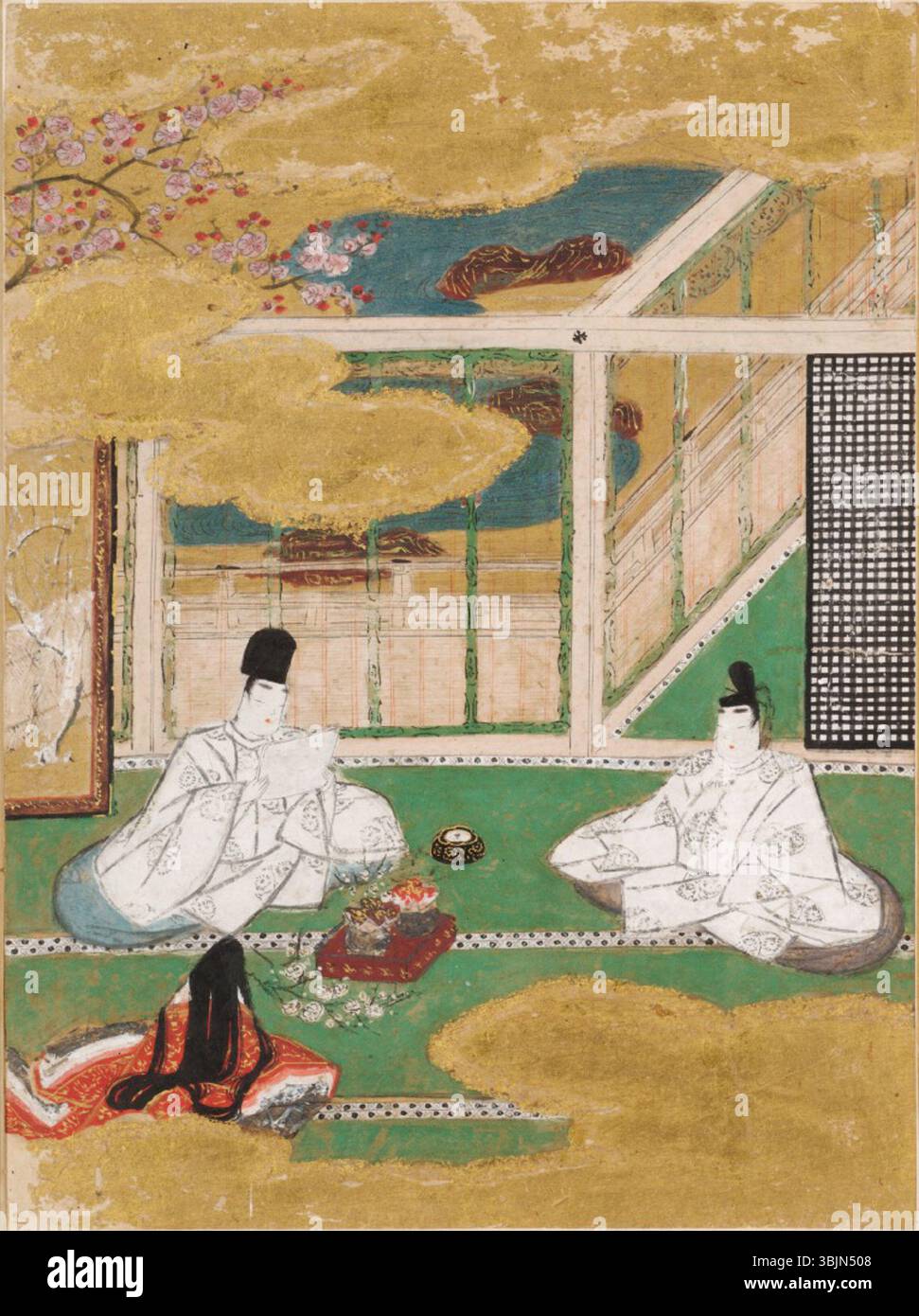 Tosa Mitsunobu’s painting, 