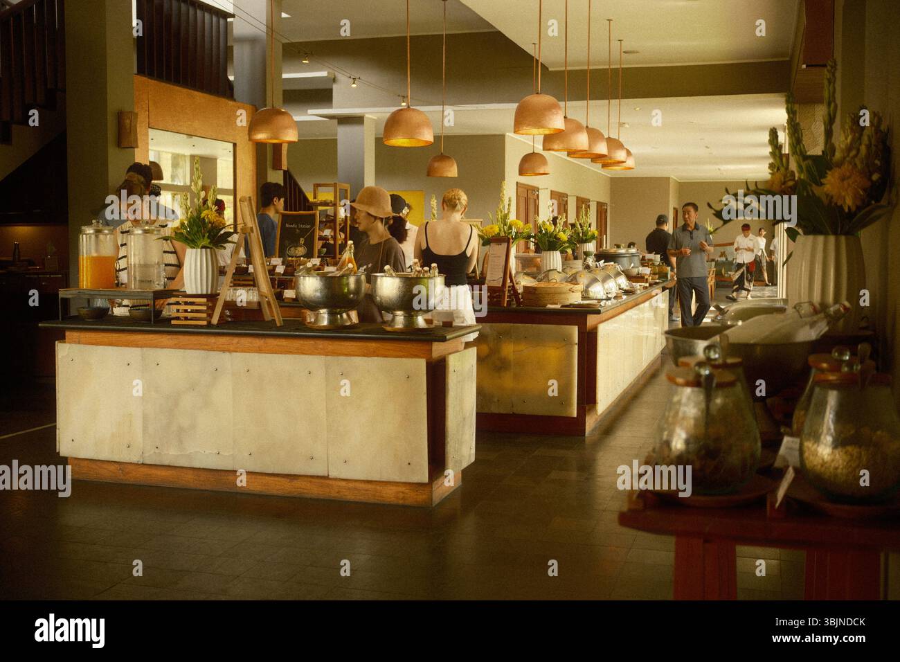 Food stations hi-res stock photography and images - Alamy, image size:1300x956