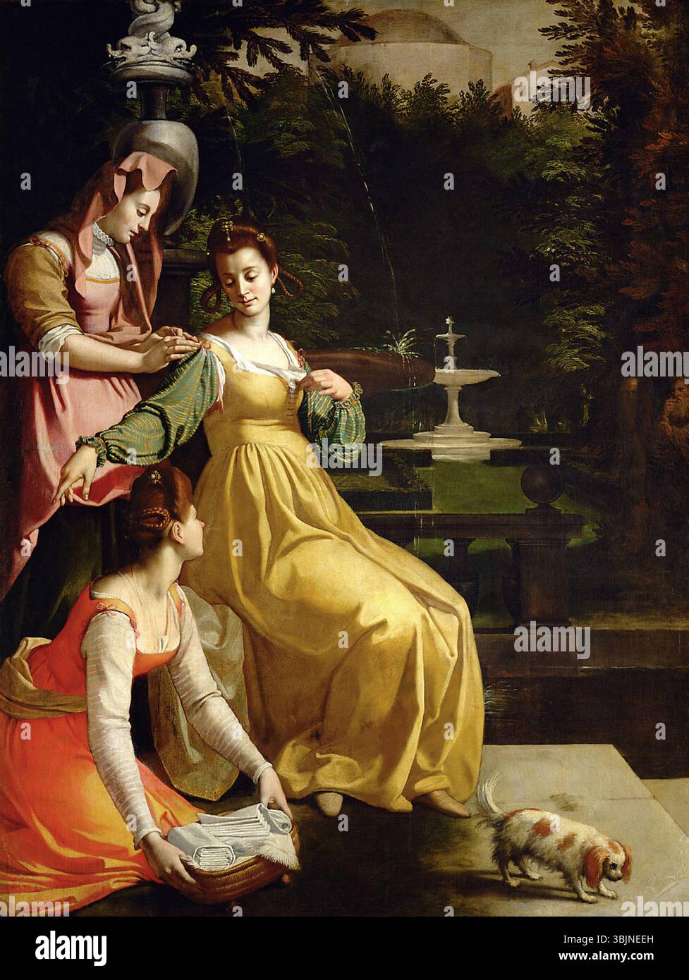 Jacopo da Empoli’s *Susanna in the Bath* (1600) portrays the biblical ...