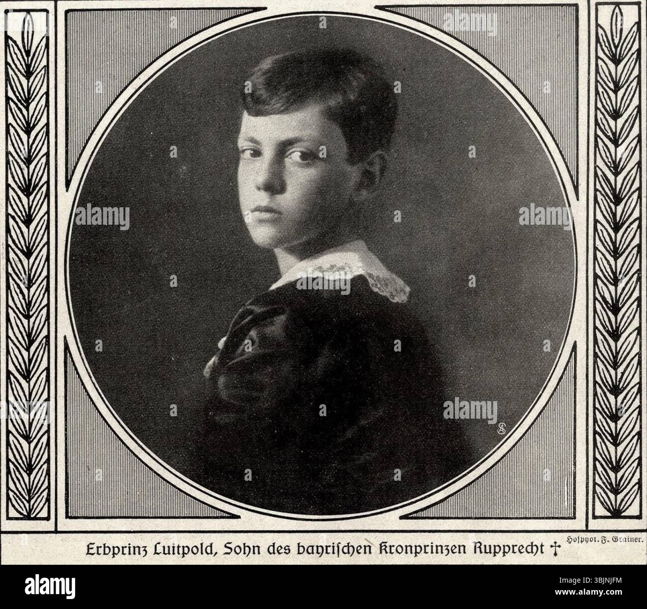 Photograph of Prince Luitpold of Bavaria taken by Franz Grainer in 1913 ...