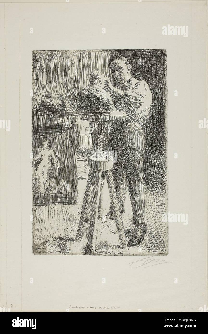 Stately Portrait In his 1927 full-length portrait, Anders Zorn captures Prince Paul ...
