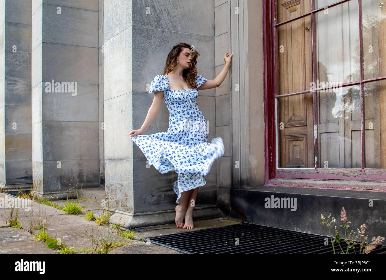princess polly baby blue dress marilyn monroe blue dress main image 0